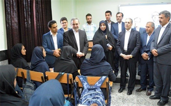 بازدید از کلاس های  تقویت بنیه علمی در روستای اَخند