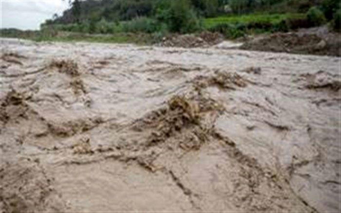 نجات مادر باردار از سیلاب