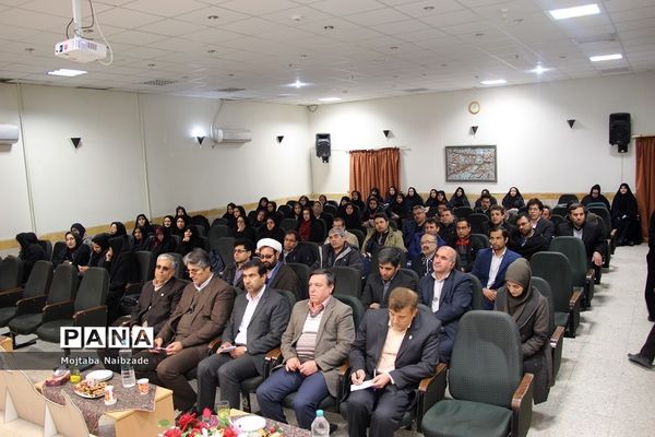 آیین گرامیداشت هفته امور تربیتی و تربیت اسلامی در آموزش و پرورش گلبهار