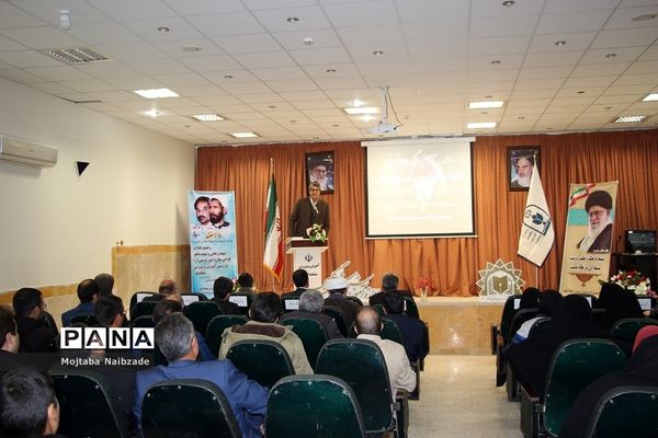 آیین گرامیداشت هفته امور تربیتی و تربیت اسلامی در آموزش و پرورش گلبهار