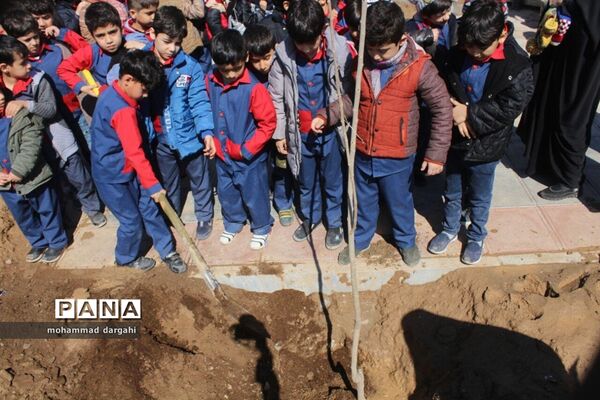 مراسم روز درختکاری با حضور سمن‌های زیست محیطی و اصحاب رسانه