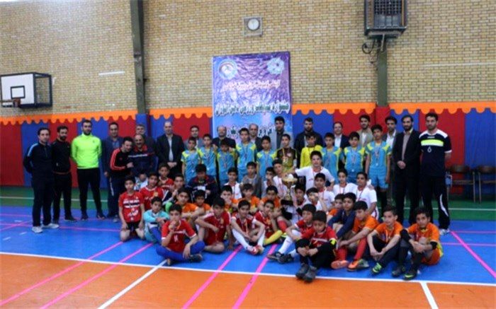 سوت پایان مسابقات فوتسال آموزشگاههای ناحیه یک ری