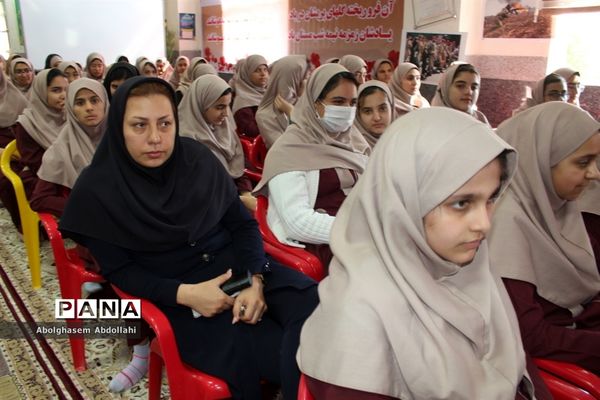 پنجمین یادواره شهیدان در دبیرستان شهیده سهام خیام بوشهر