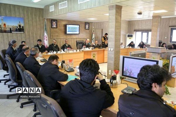 نشست خبری فرمانده انتظامی خراسان جنوبی