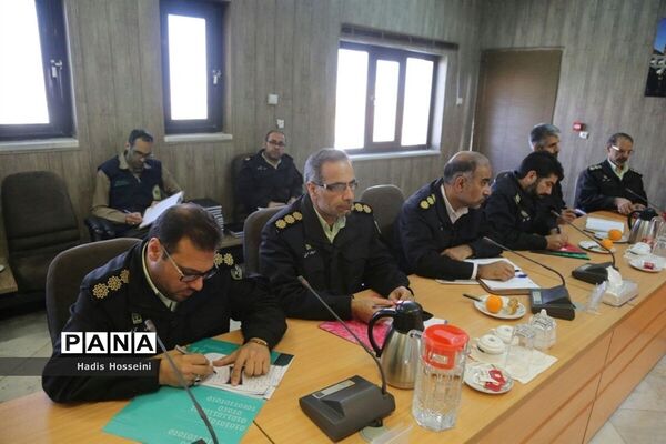 نشست خبری فرمانده انتظامی خراسان جنوبی