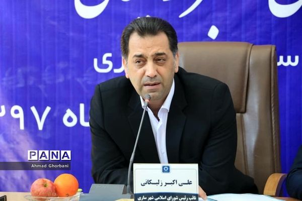 نشست خبری نائب‌رئیس شورای شهر ساری