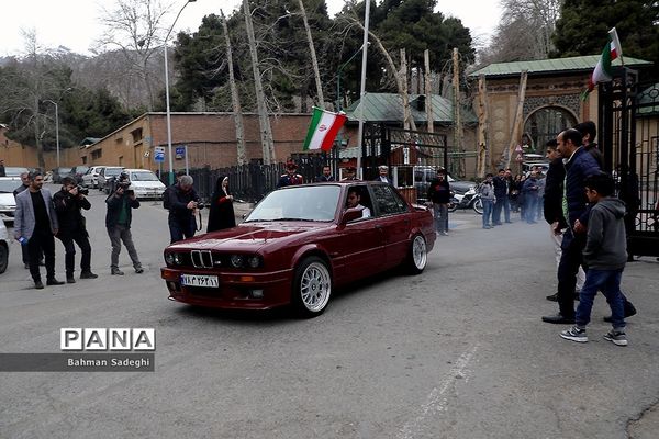 نمایش ماشین‌های تاریخی در کاخ سعد آباد