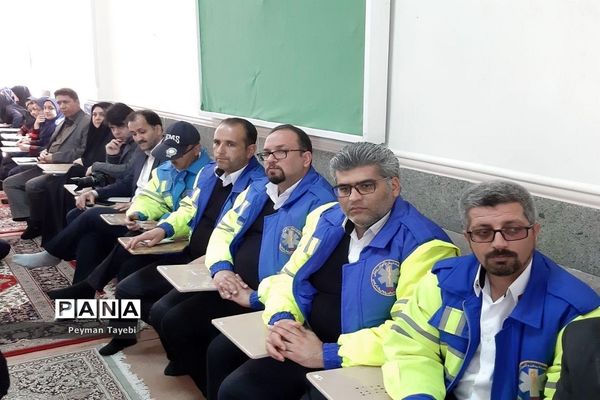 اجرای مانور آمادگی و پیشگیری از حوادث چهارشنبه آخر سال