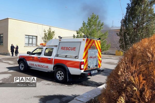 اجرای مانور آمادگی و پیشگیری از حوادث چهارشنبه آخر سال