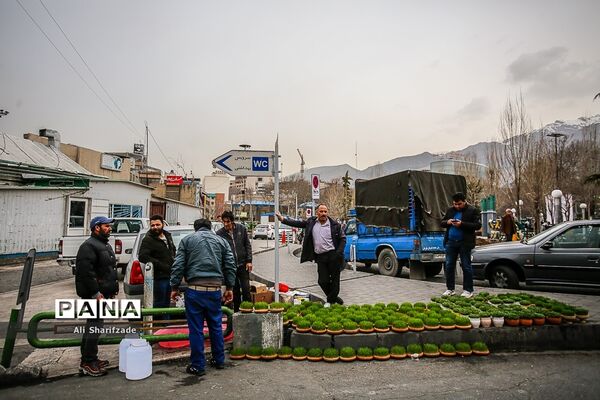 حال و هوای میدان تجریش در آستانه سال نو
