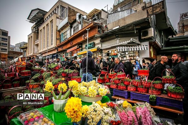 حال و هوای میدان تجریش در آستانه سال نو