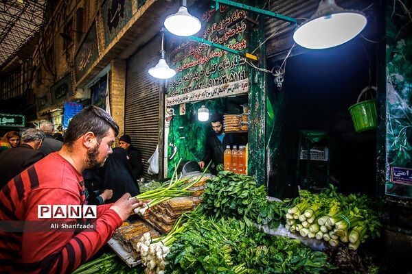حال و هوای میدان تجریش در آستانه سال نو