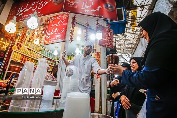 حال و هوای میدان تجریش در آستانه سال نو