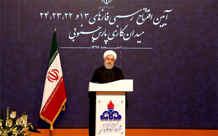 افتتاح رسمی فازهای ۱۳ و ۲۲، ۲۳، ۲۴ پارس جنوبی/پیشتازی ایران در بهره‌برداری از میادین مشترک گازی جنوب برای اولین بار
