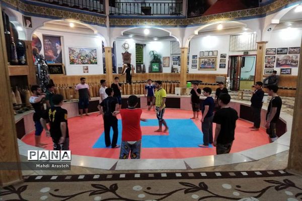 آخرین ورزش زورخانه‌ای مالک اشتر بیرجند سال 97