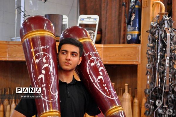 آخرین ورزش زورخانه‌ای مالک اشتر بیرجند سال 97