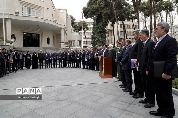 آخرین جلسه هیأت دولت در سال ۱۳۹۷