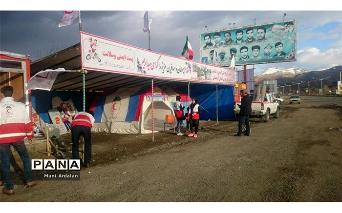 طرح  ایمنی و سلامت مسافرین نوروزی استان کردستان افتتاح شد