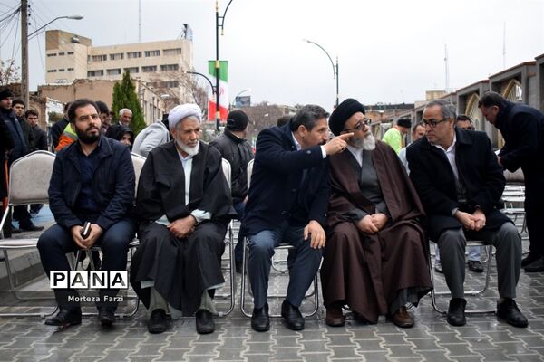 آیین افتتاح پیاده راه ارک تبریز