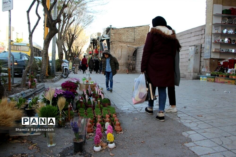 آخرین روز از سال نود و هفت در شیراز