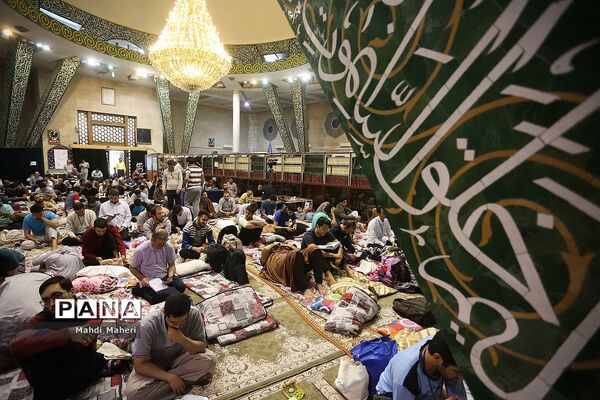 مراسم معنوی اعتکاف