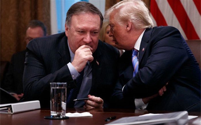 همزمان با تصمیم ترامپ، پمپئو وارد بیروت شد