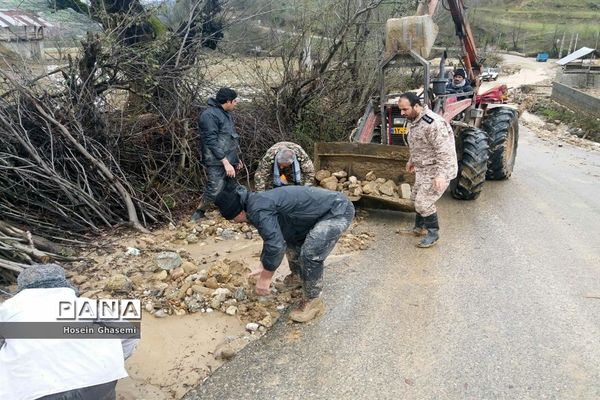 امدادرسانی به سیل‌زدگان شهرستان سوادکوه