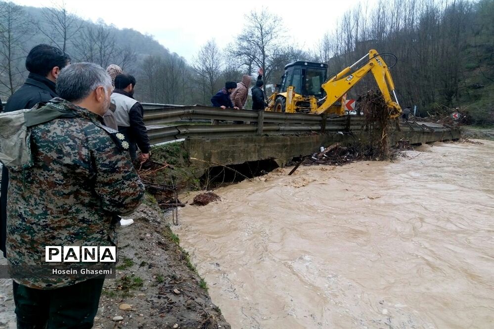 آغاز بارش باران در مناطق سیل‌زده از روز دوشنبه