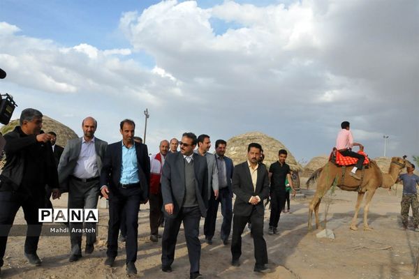 افتتاح کمپ عشایری گردشگری شهرستان خوسف