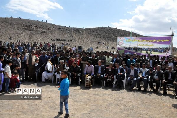 جشنواره بازی‌های بومی و محلی روستای ماژان شهرستان خوسف