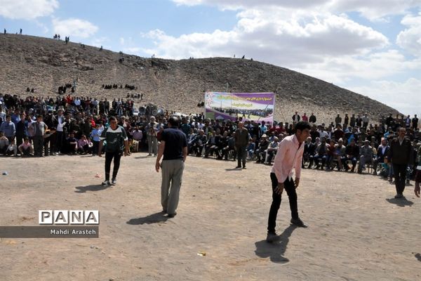 جشنواره بازی‌های بومی و محلی روستای ماژان شهرستان خوسف