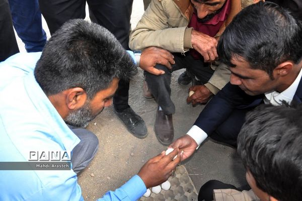 جشنواره بازی‌های بومی و محلی روستای ماژان شهرستان خوسف