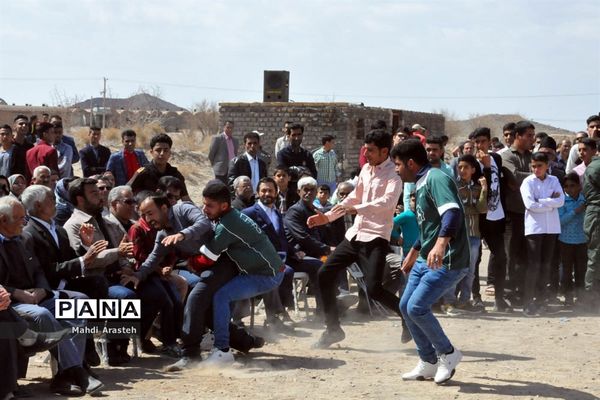 جشنواره بازی‌های بومی و محلی روستای ماژان شهرستان خوسف