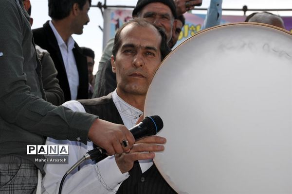 جشنواره بازی‌های بومی و محلی روستای ماژان شهرستان خوسف