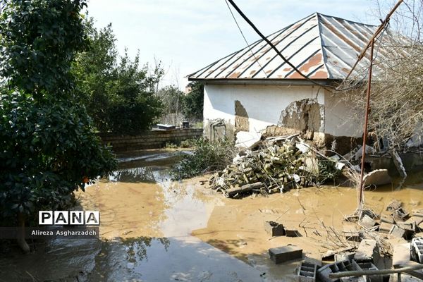 وضعیت مردم سیل‌زده در روستاهای دستنکلاه و تالارپشت سیمرغ