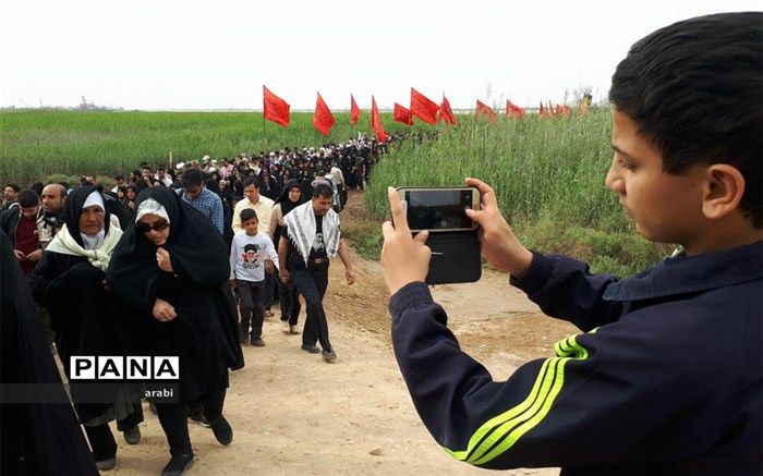 زائران خراسانی میهمان مناطق جنگی جنوب کشور