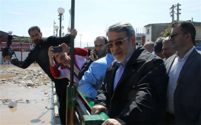 وزیر کشور: عده‌ای تلاش می‌کنند سیل گلستان را به ظرفیتی برای جلب آرای خود تبدیل کنند