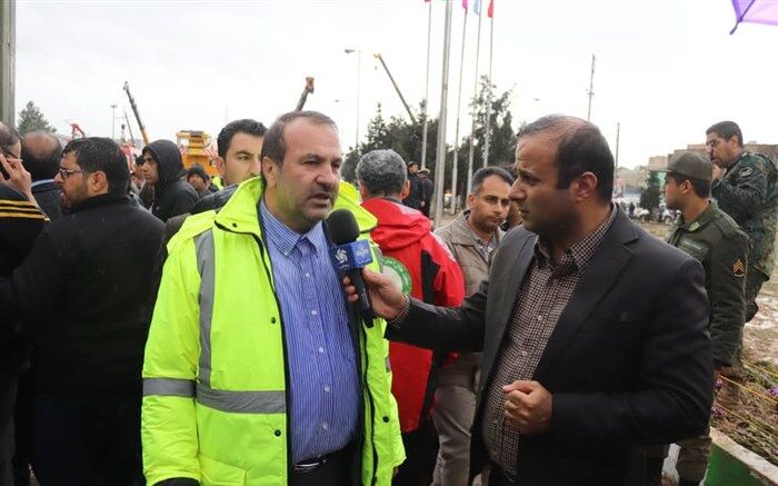 حادثه شیراز کنترل شده و امداد رسانی در حال انجام است