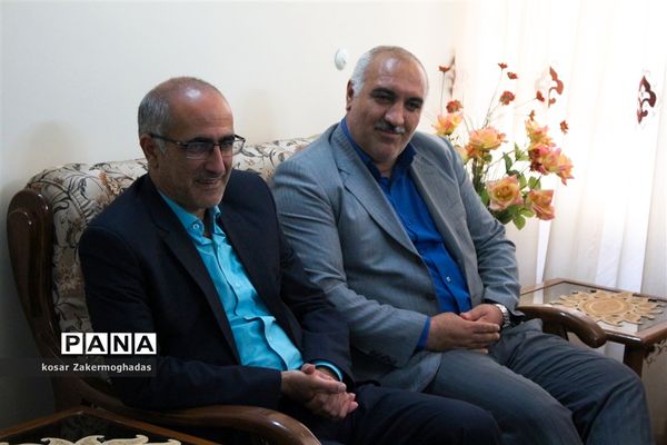 دیدار با خانواده شهدای امور تربیتی