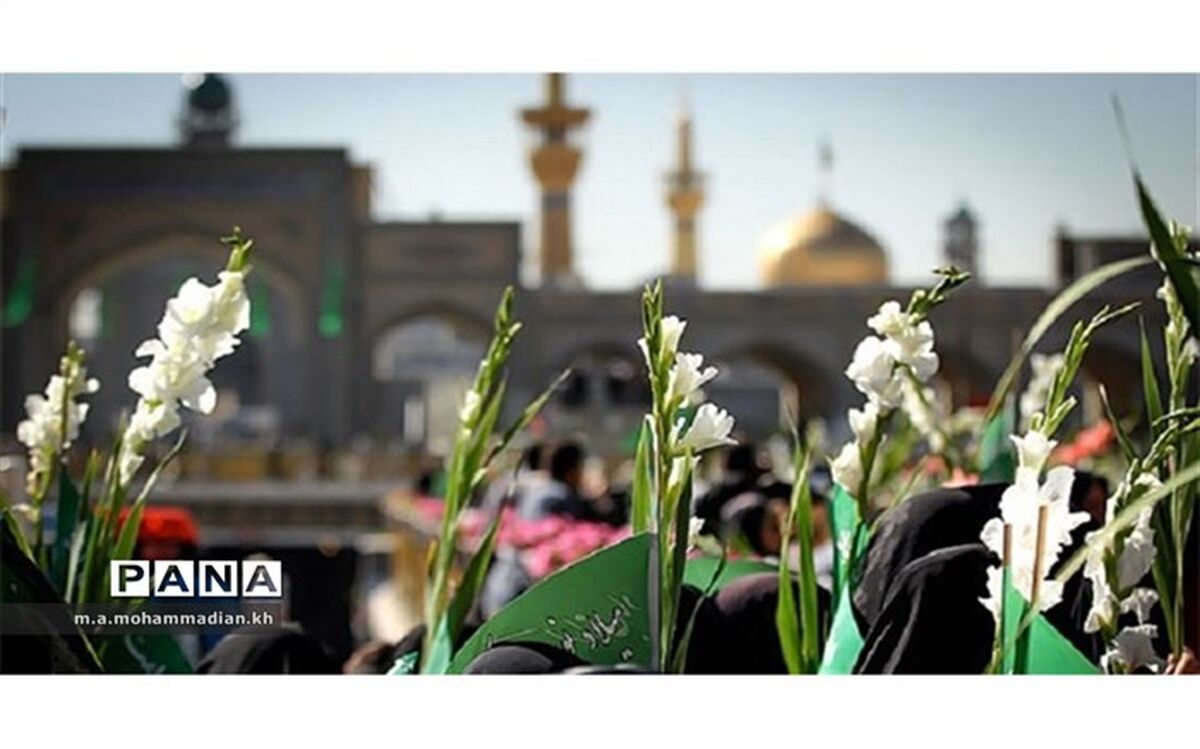 حرم مطهررضوی در شب میلاد جوادالائمه(ع) گلباران می شود