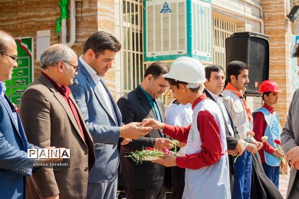 مانور استانی پیشگیری از حوادث چهارشنبه آخر سال در مشهد