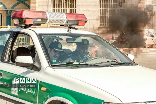 مانور استانی پیشگیری از حوادث چهارشنبه آخر سال در مشهد