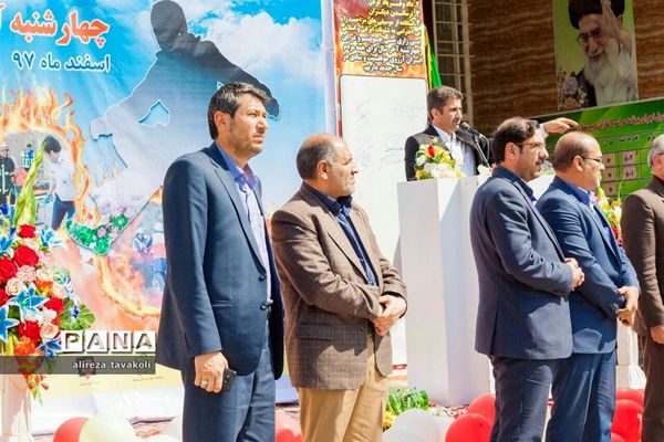 مانور استانی پیشگیری از حوادث چهارشنبه آخر سال در مشهد