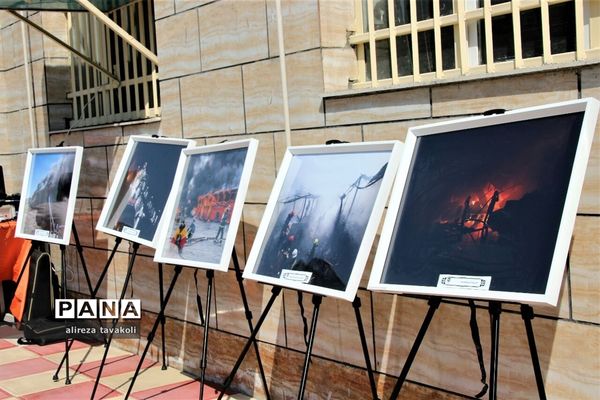 مانور استانی پیشگیری از حوادث چهارشنبه آخر سال در مشهد