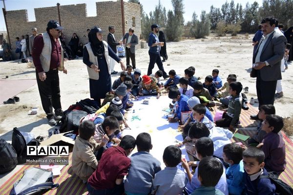 فاز نخست طرح امداد فرهنگى پیک امید در سیستان و بلوچستان