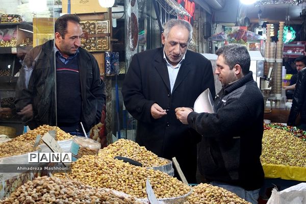 حال و هوای بازار تبریز شب عید