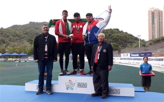 دوومیدانی قهرمانی نوجوانان آسیا؛ طلا و نقره پرتاب دیسک با رکوردشکنی به ایران رسید