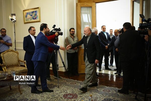 دیدار نماینده ویژه رئیس جمهوری افغانستان با ظریف