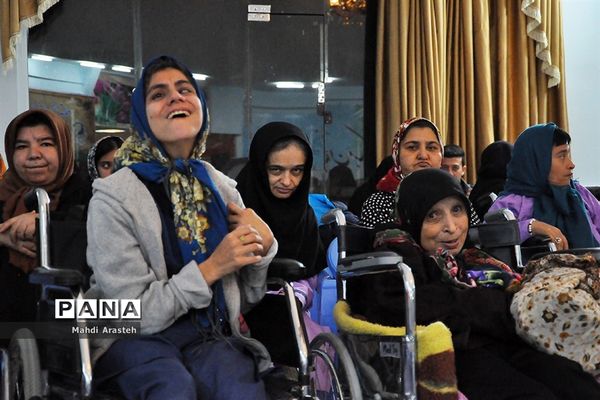 جشن صدای پای بهار درتوانبخشی حضرت علی اکبر (ع) شهرستان بیرجند