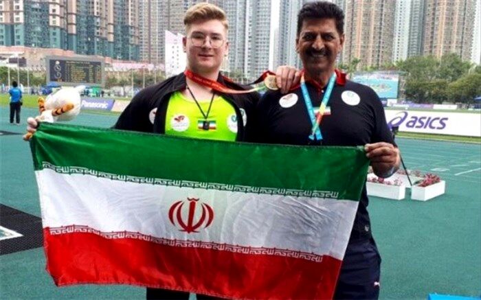 دوومیدانی قهرمانی نوجوانان آسیا؛ دومین طلای ایران به پرتاب وزنه رسید